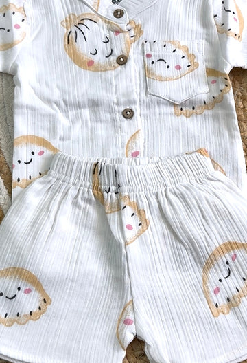 Premium Muslin Co-Ord Set for Boys