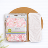 Velvet Cloth Diaper Adjustable & Reusable with Pad - Pink