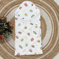 Muslin 2 layer Hooded Towel- Ice Cream