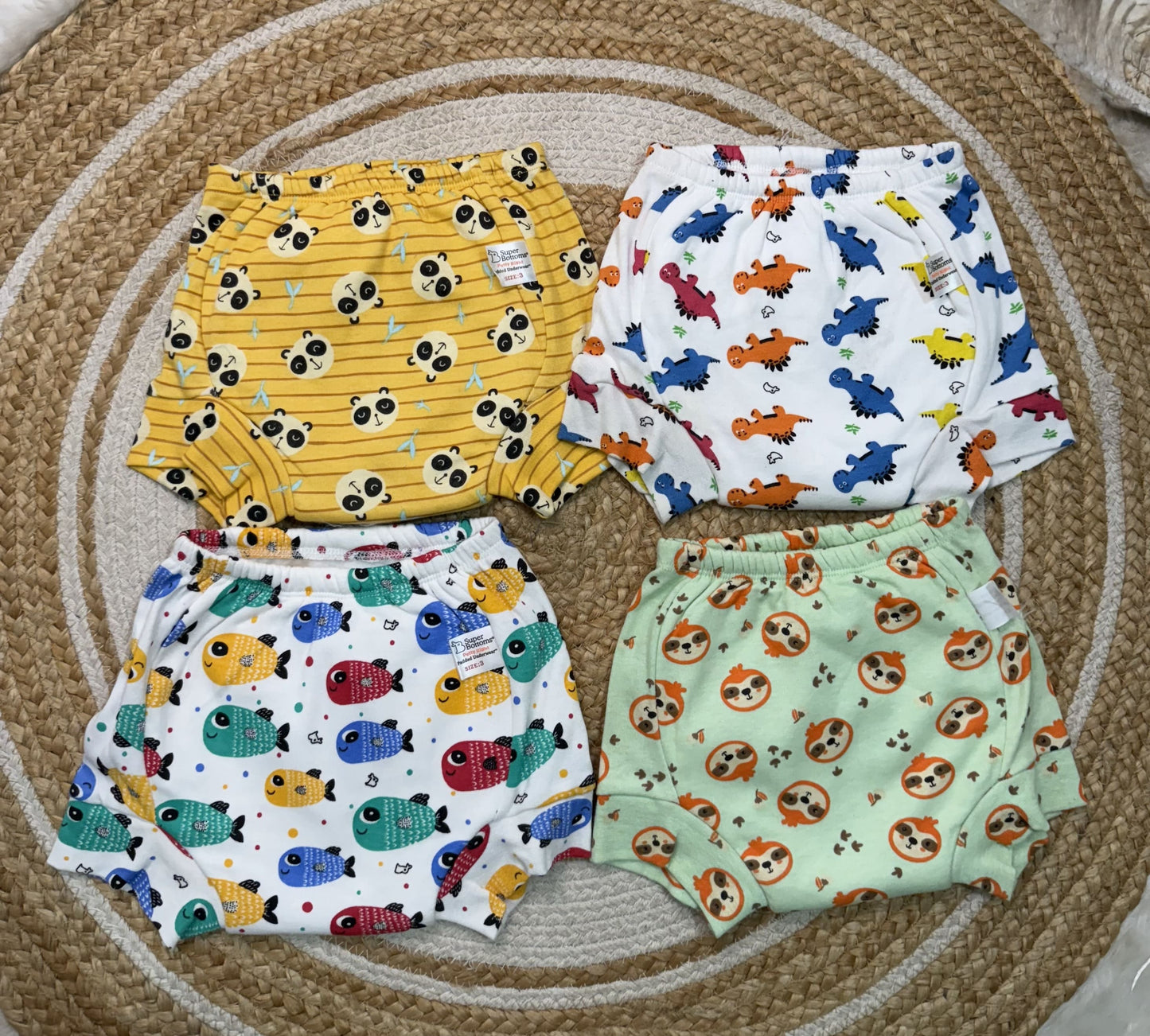 Padded Potty Training Pants - Size 3 (3-4 Years)