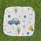 Muslin Wash Cloth – Assorted (Set of 3 Pieces) 23*23 Cm