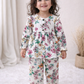Muslin Girls Co-ords Set - Colourful Flower
