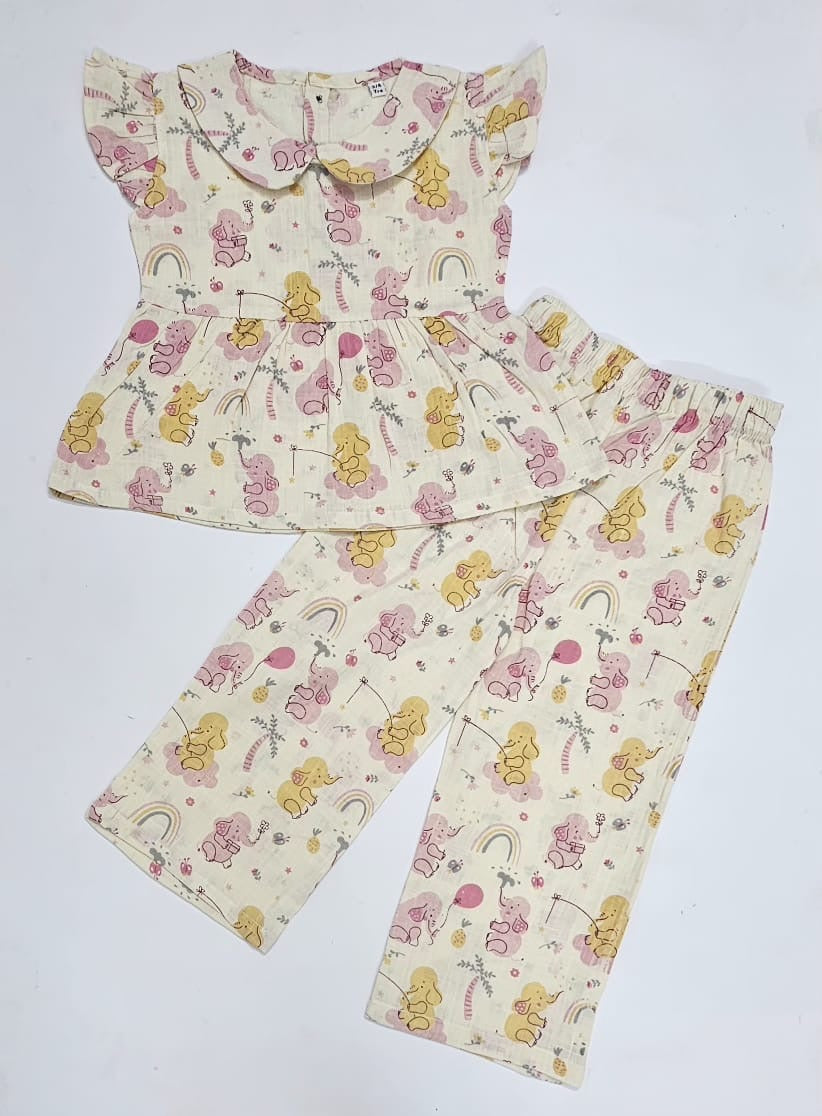 Muslin Peplum Co-ords - Buy 3 for 1299₹