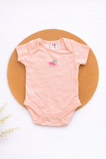 Onesie- Peach Dragon