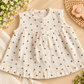 Premium Muslin Frock with Front Button