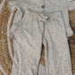 Peplum Top with Pant Set - Polka Charm