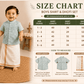 Linen Shirt with Velcro Veshti Set