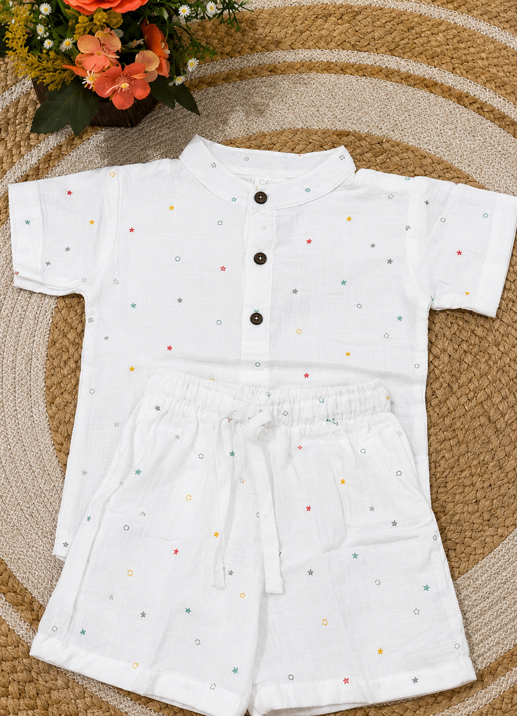 Premium Muslin Co-Ord Set for Boys