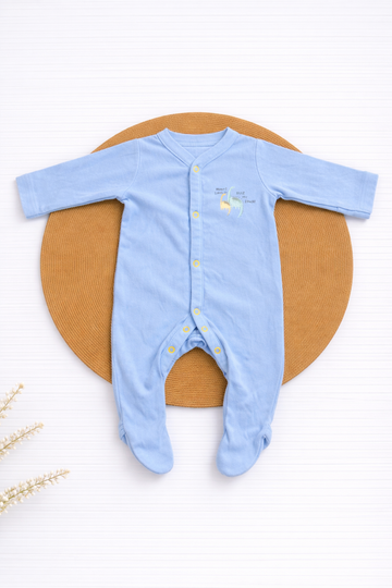 Rompers - Blue Dino