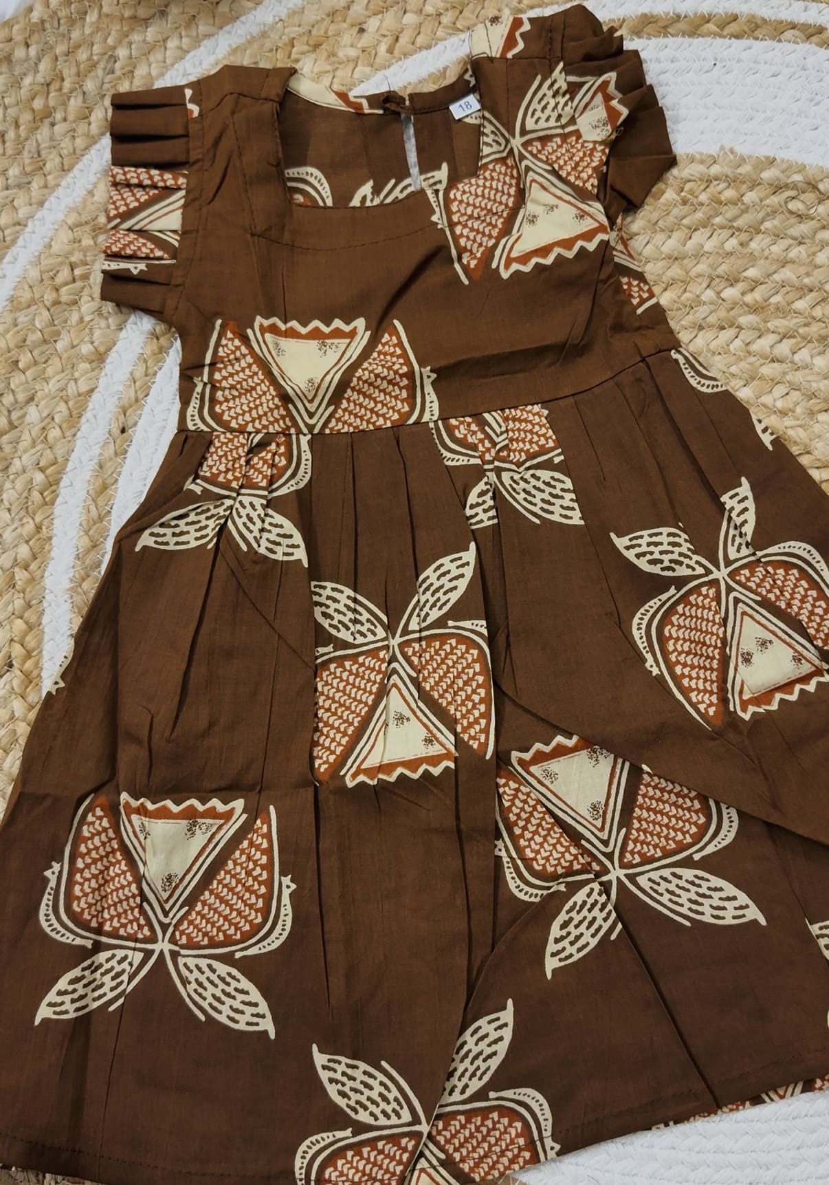 Jaipur Cotton Printed Frock for Girls