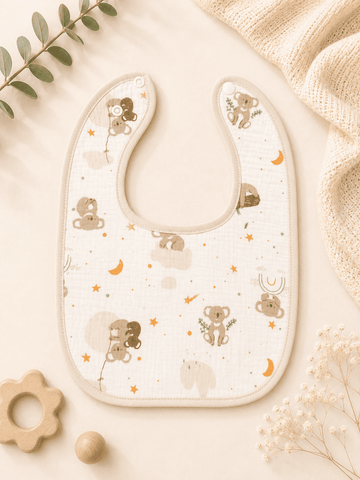 Muslin Bib - Dreamy Koala