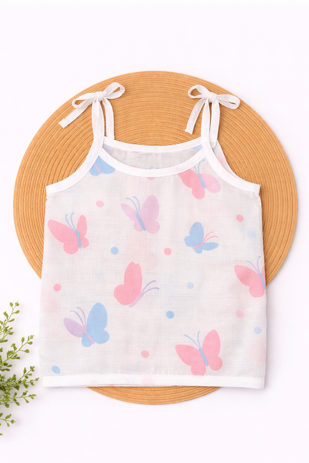 Muslin Jabla Knot - Butterfly