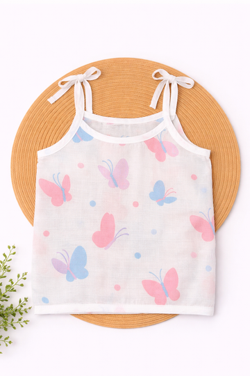 Muslin Jabla Knot - Butterfly