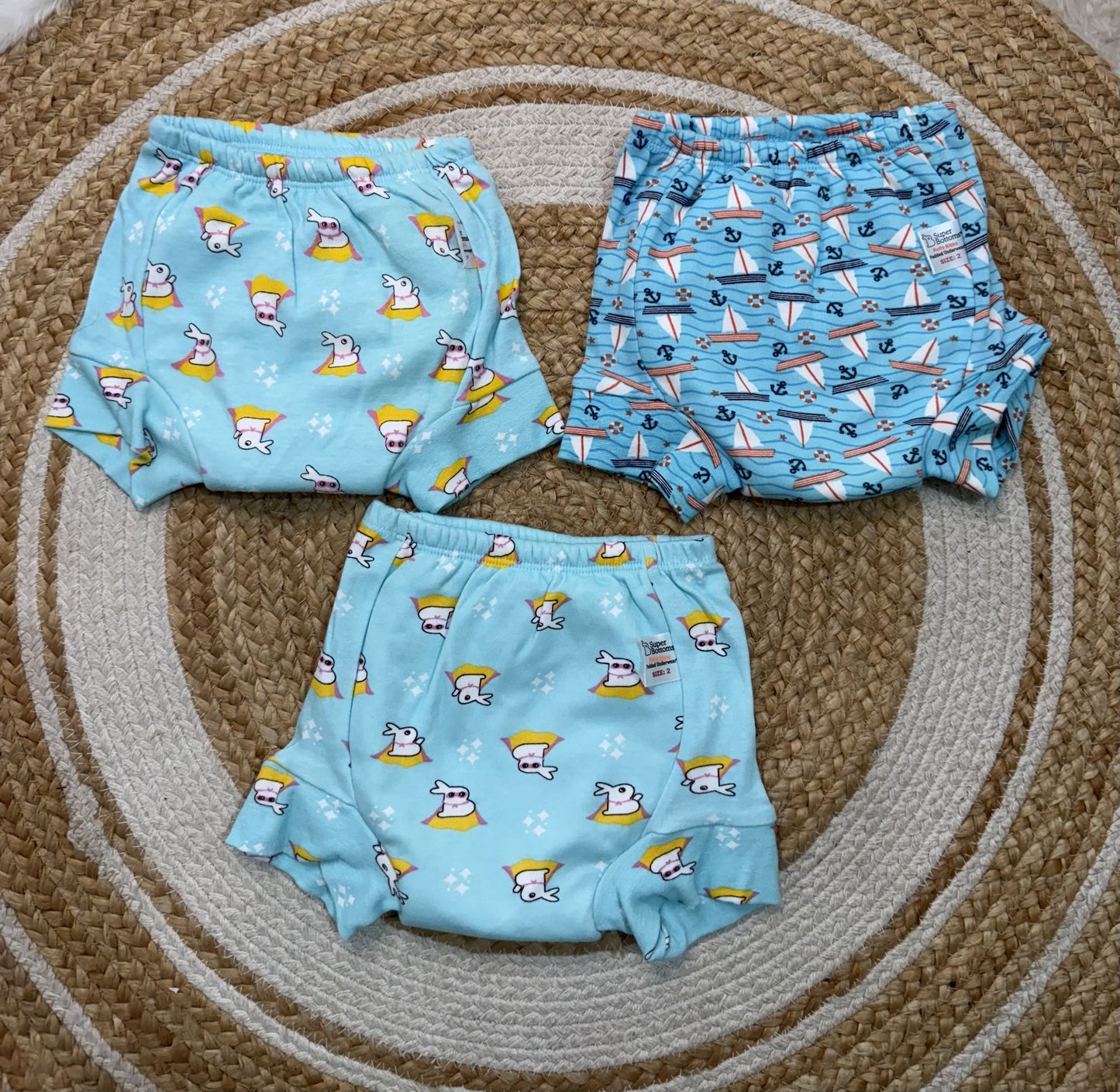 Padded Potty Training Pants - Size 2 (2-3 Years)