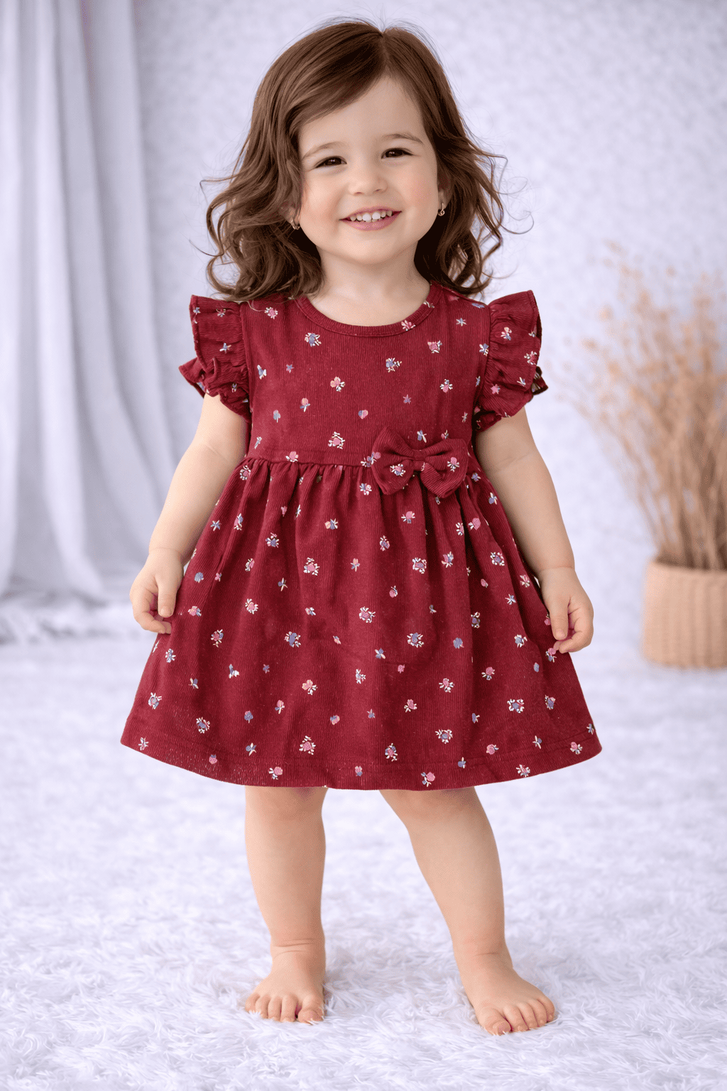 Frill Sleeve Frock