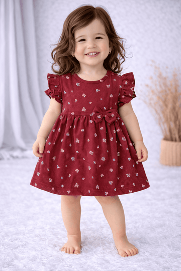 Frill Sleeve Frock