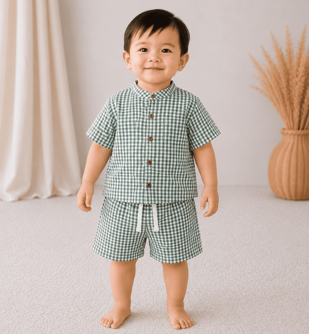 Premium Muslin Co-Ord Set for Boys