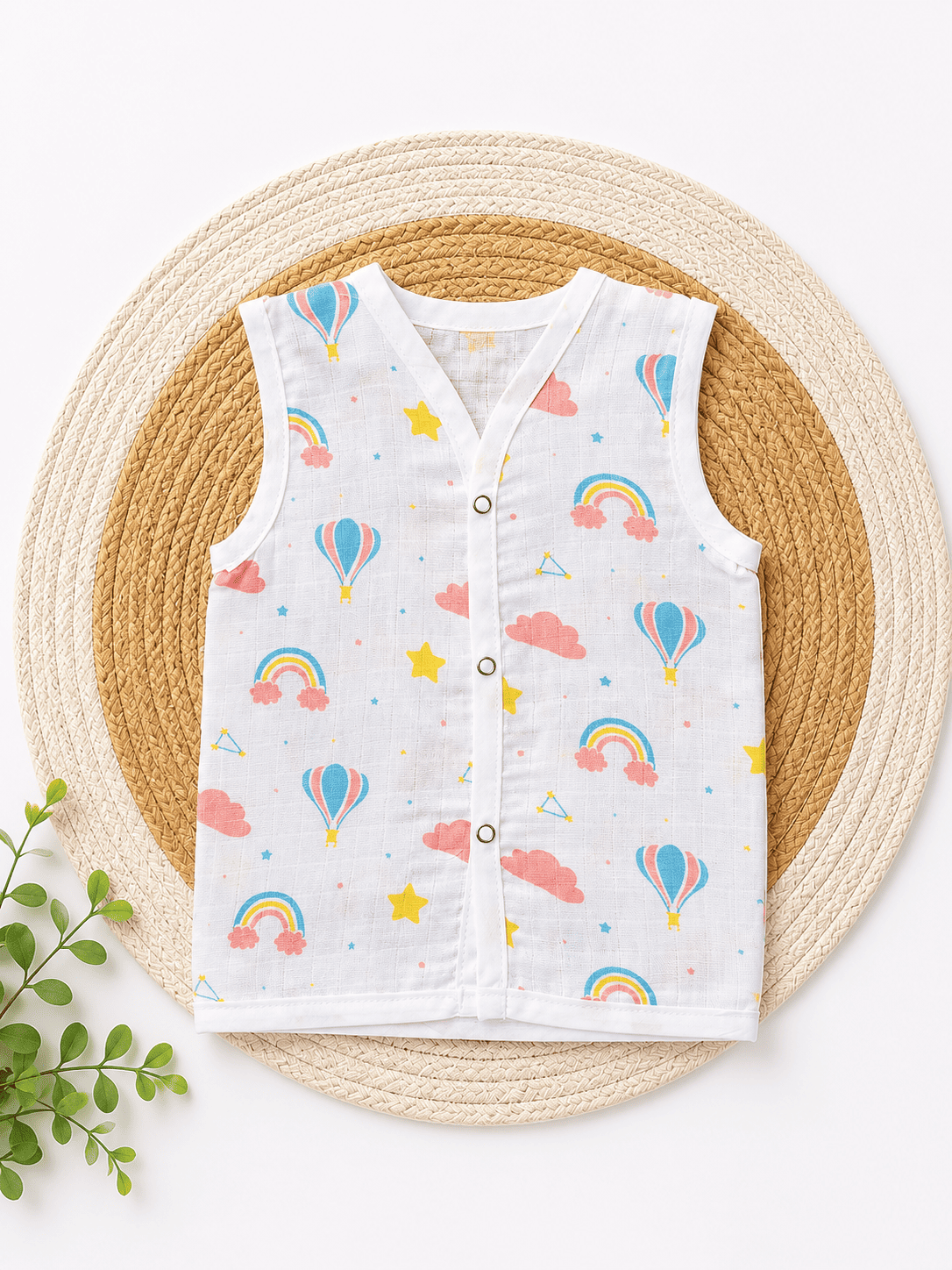 Muslin Jabla - Cloud Rainbow