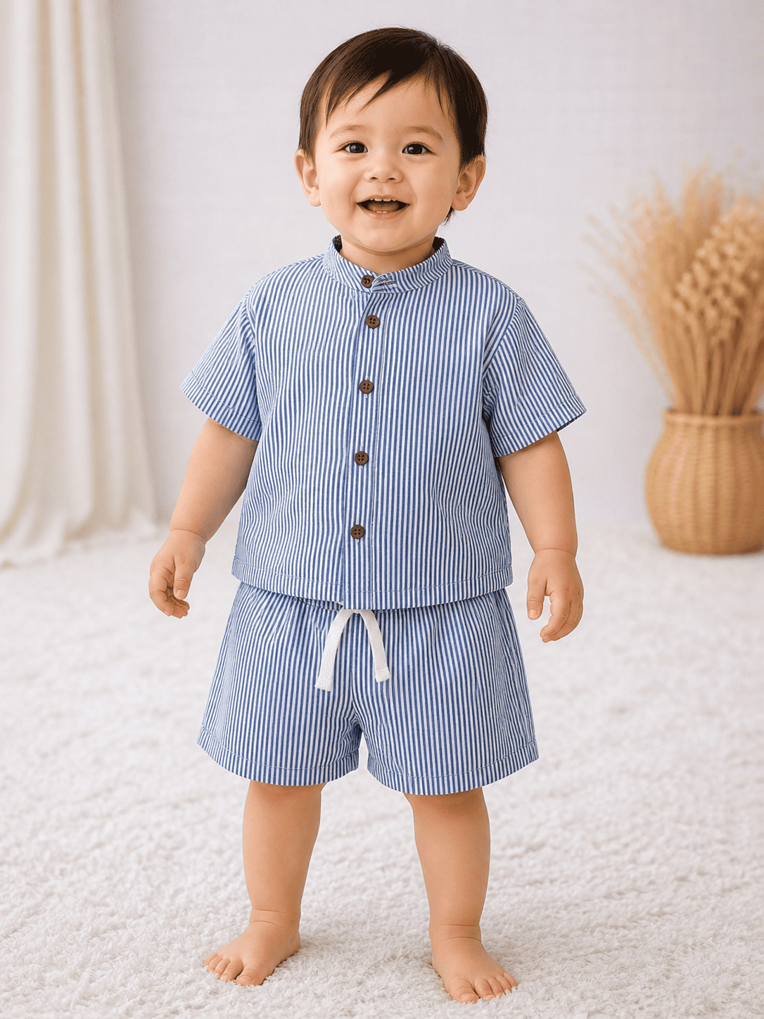 Premium Muslin Co-Ord Set for Boys