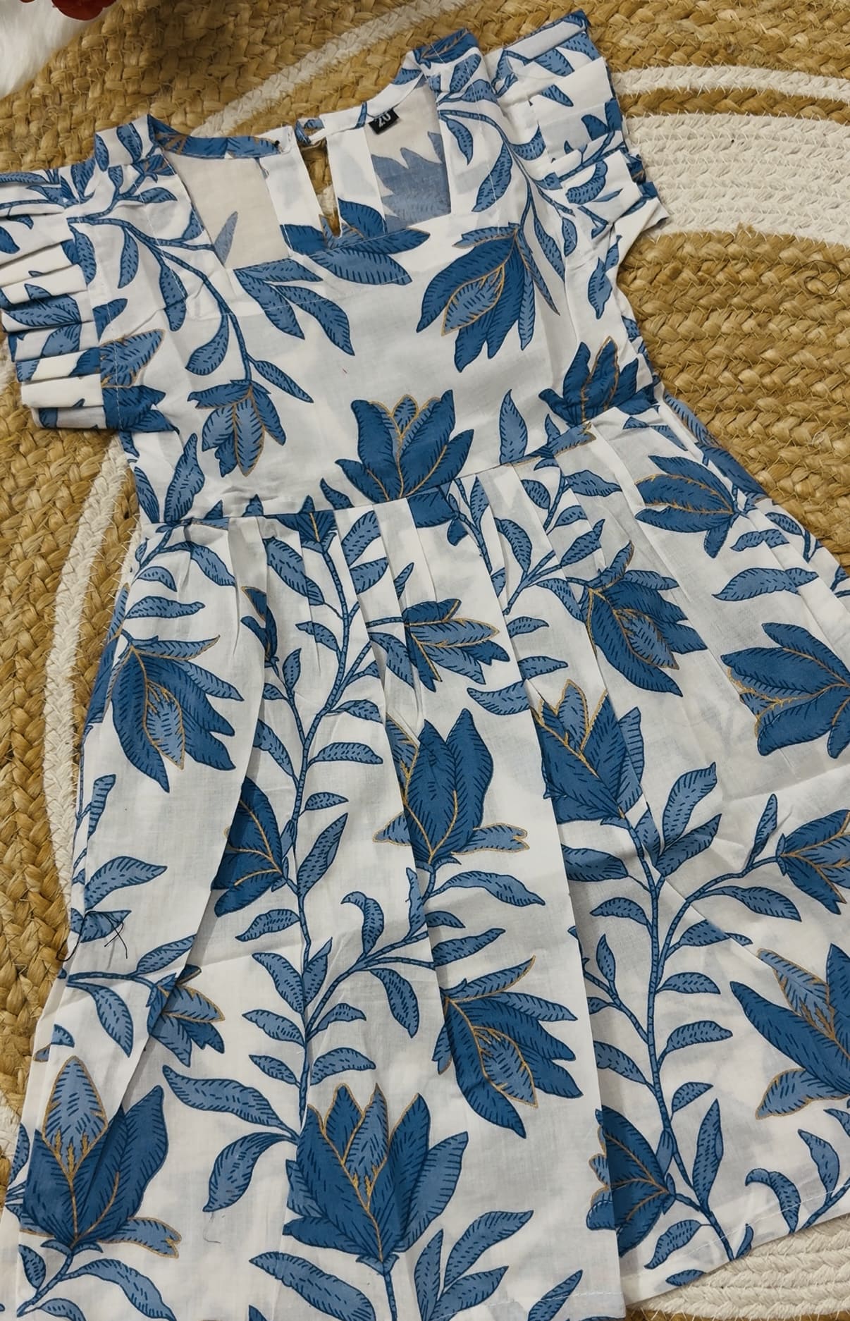 Jaipur Cotton Printed Frock for Girls