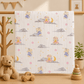 Muslin 6 Layer Bath Towel- Dreamy Teddy Moon