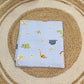 Premium Muslin Swaddle - Blue Colour Dinosaur