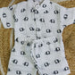 Premium Muslin Co-Ord Set - White Elephant