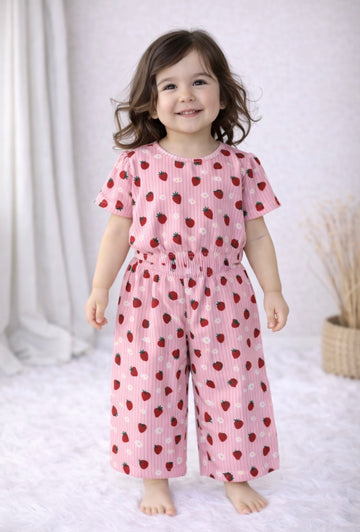 Girls Ribbed Co-ords Set