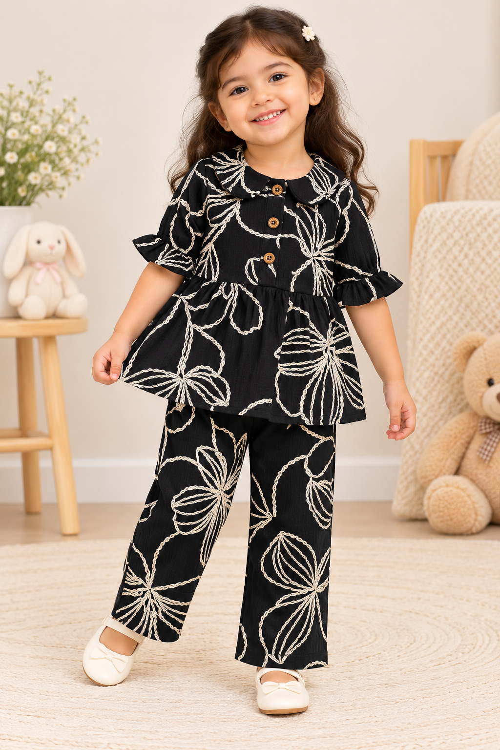 Muslin Peplum Co-ords - Buy 3 for 1299₹