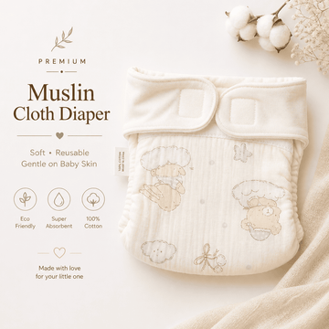 Premium Muslin Cloth Diaper