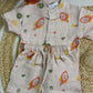 Premium Muslin Co-Ord Set - Sandal Rocket