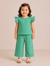 Frill Sleeve Palazzo Co-ord Sets