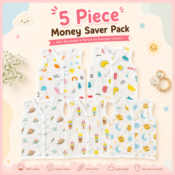Muslin Jabla - Pack of 5