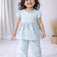 Half Sleeve Frock Set with Pant