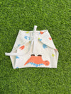 Muslin 6 layer Nappy- Dino