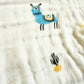Muslin 6 Layer Bath Towel- Sheep