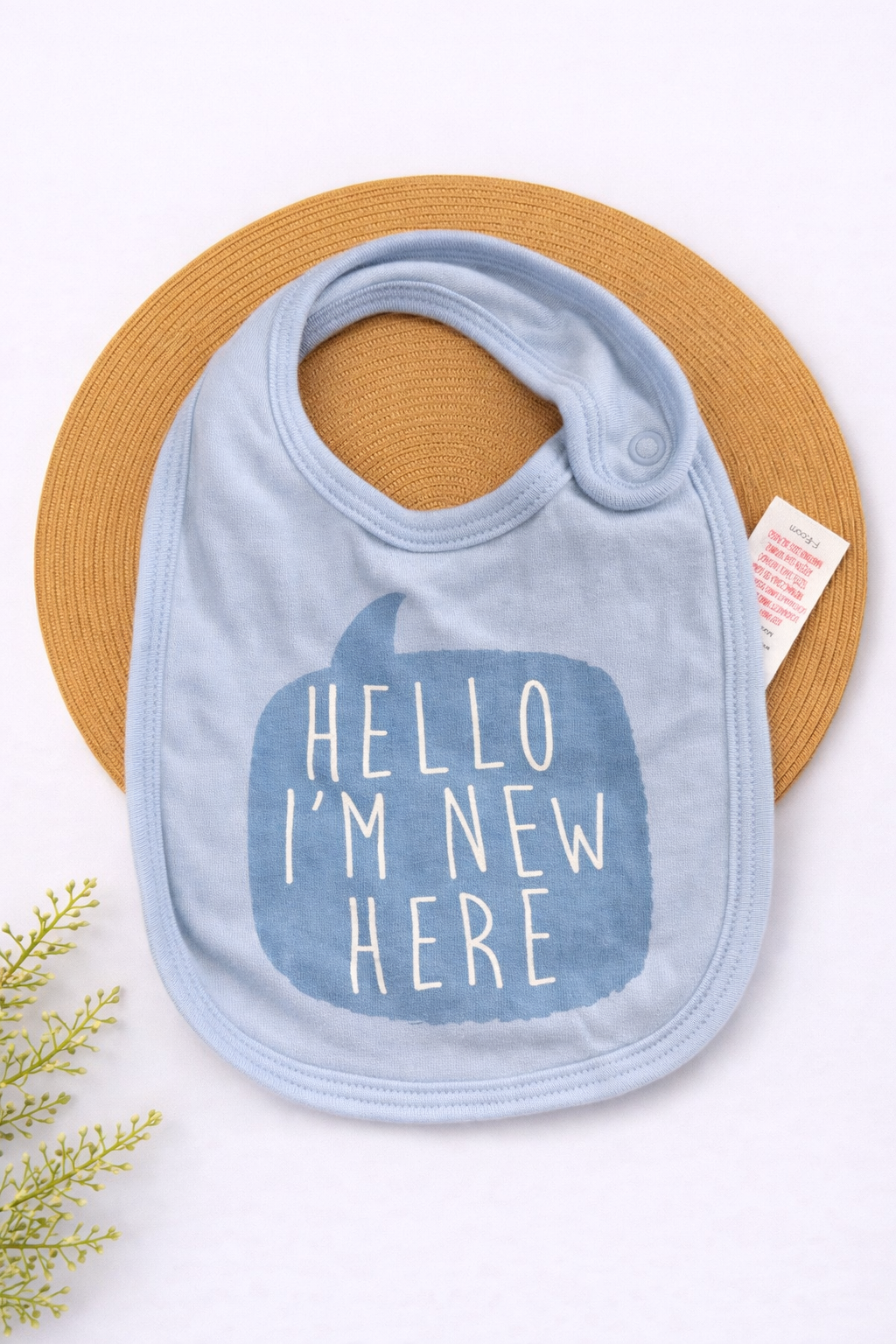 Baby Bib - Im New Here