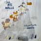 Muslin Receiving Blanket - White Mountain Theme