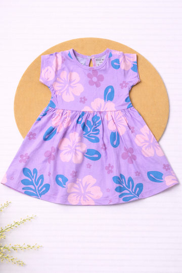 Girls Cotton Knit Frock