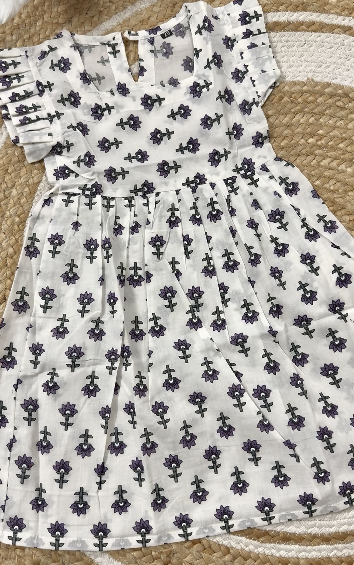 Jaipur Cotton Printed Frock for Girls