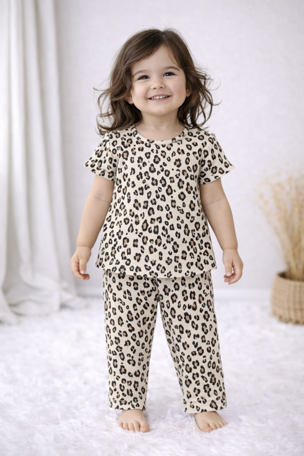 Girls Ribbed Star Co-ords Set