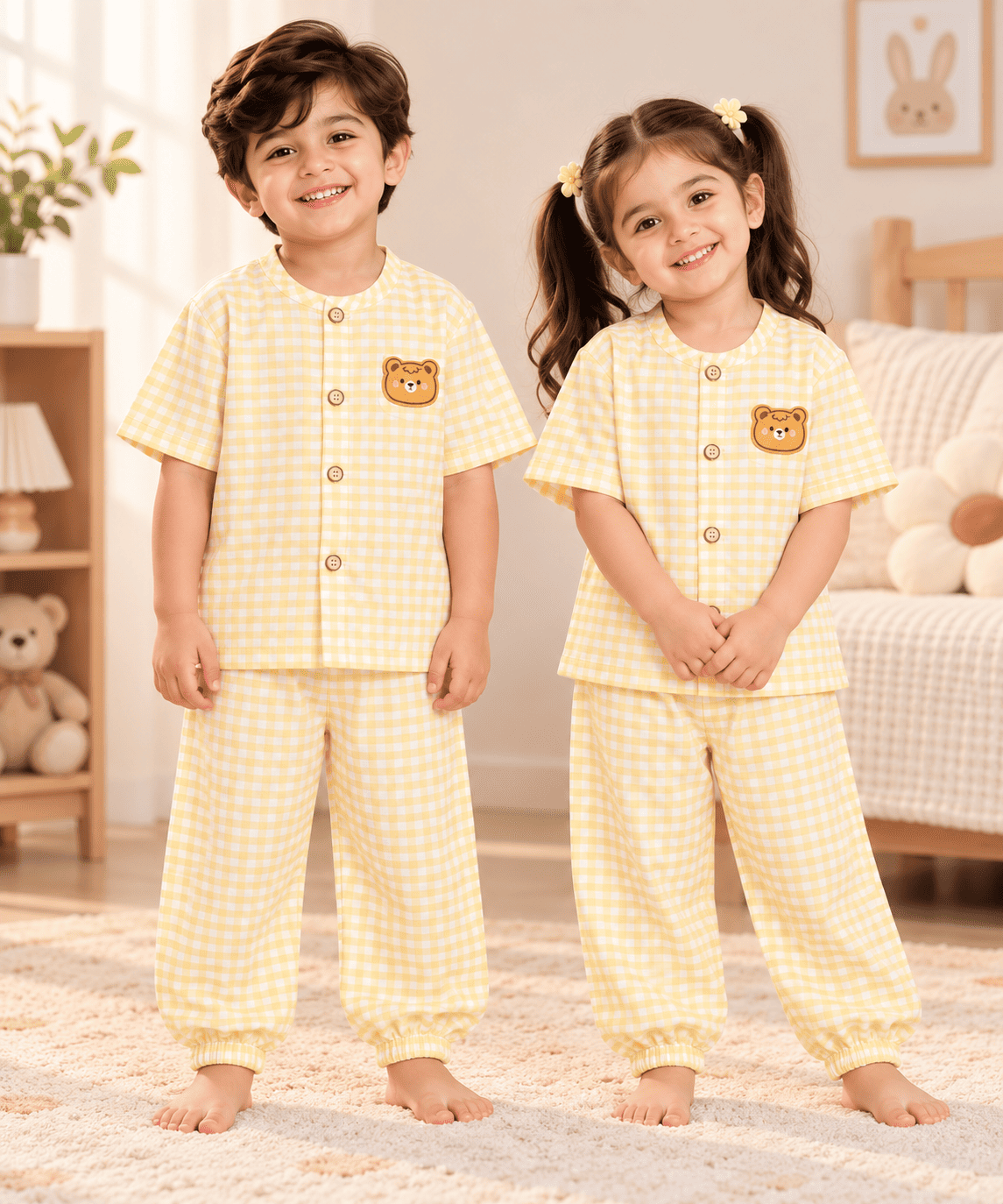 Imported 100% Cotton Night Suits - Buy 4 for 1500₹
