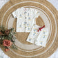Button Shorts Set