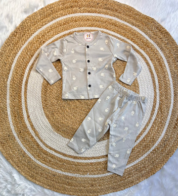 Button Full Hand Co-ords with Pant