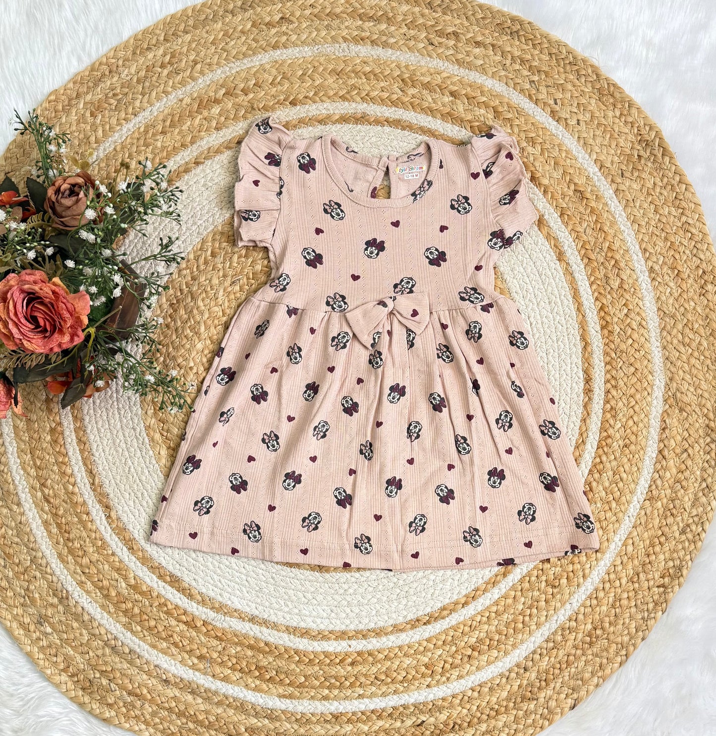 Frill Sleeve Frock