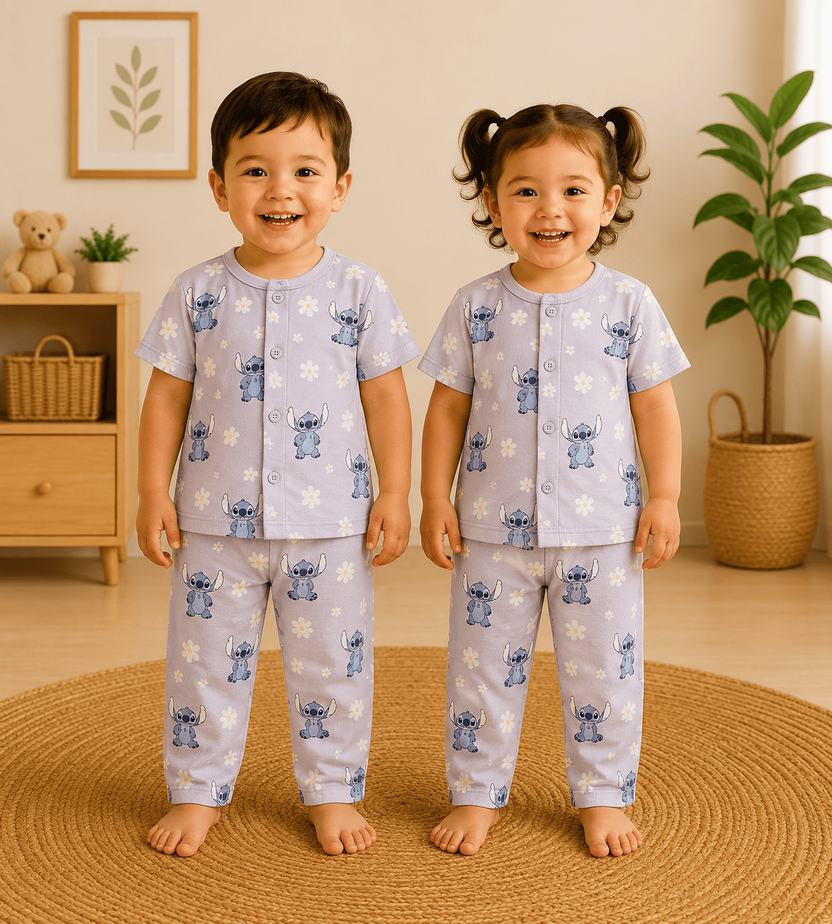 Kids Premium Cotton Night Suit
