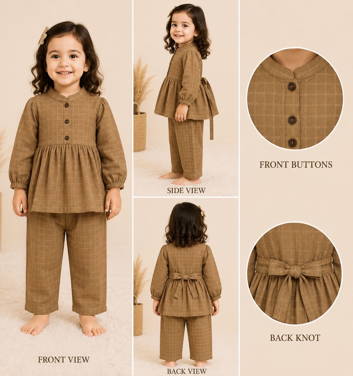 Muslin Girls Co-ords Set
