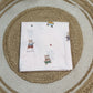 Premium Muslin Swaddle - Light Pink Happy Bear
