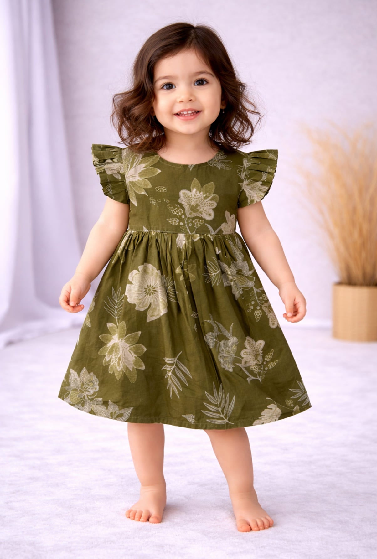 Jaipur Cotton Printed Frock for Girls
