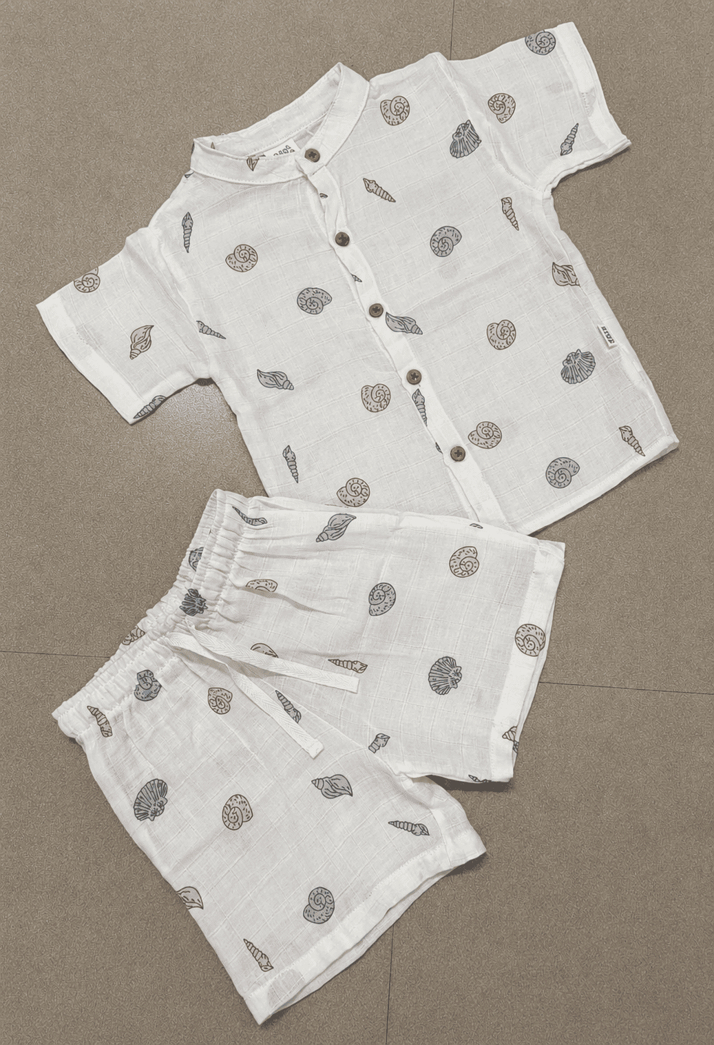 Premium Muslin Co-Ord Set for Boys